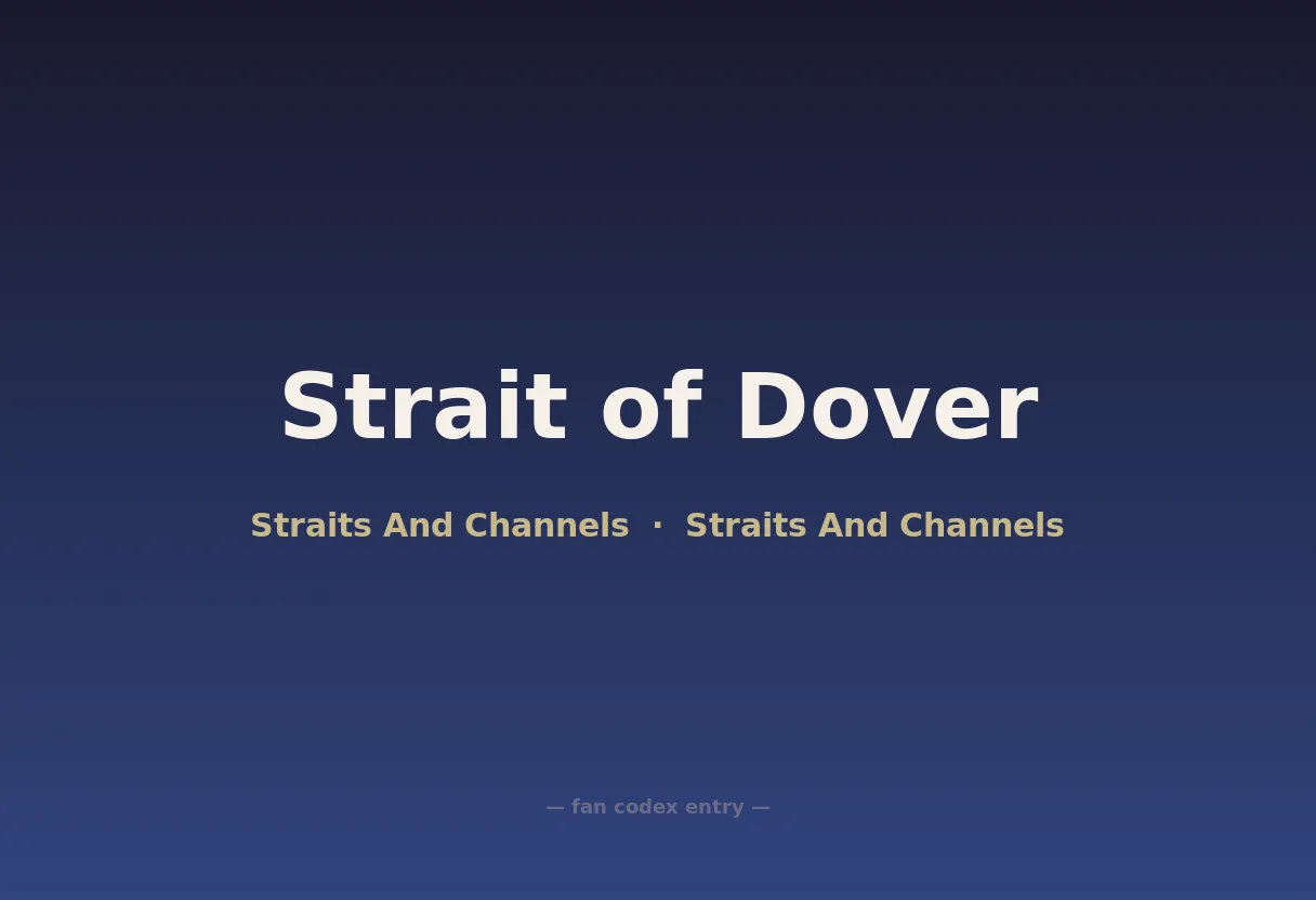 Strait of Dover